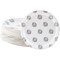 Disposable Plates - 80-Count Paper Plates, Elephant Party Supplies for Appetizer, Lunch, Dinner, and Dessert, Baby Shower, 9 x 9 Inches